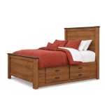 Heritage Panel Bed with Drawers - Image 4