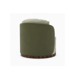 Noire Sculpted Armchair - Image 3