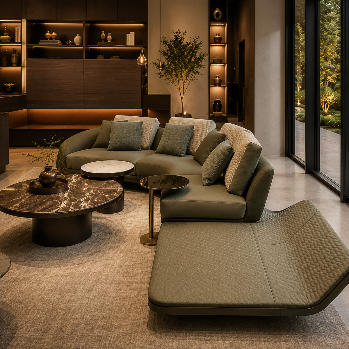 Aurello Curved Sofa Aurello Curved Sofa - Image 1